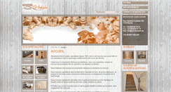Desktop Screenshot of menuiseriedavidaudain.be
