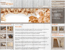 Tablet Screenshot of menuiseriedavidaudain.be